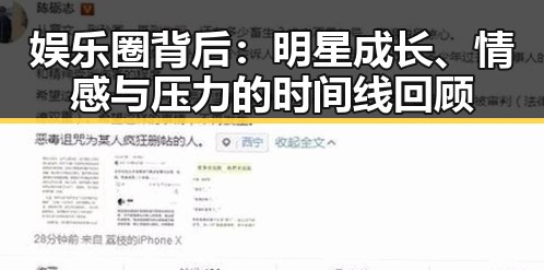 娱乐圈背后：明星成长、情感与压力的时间线回顾
