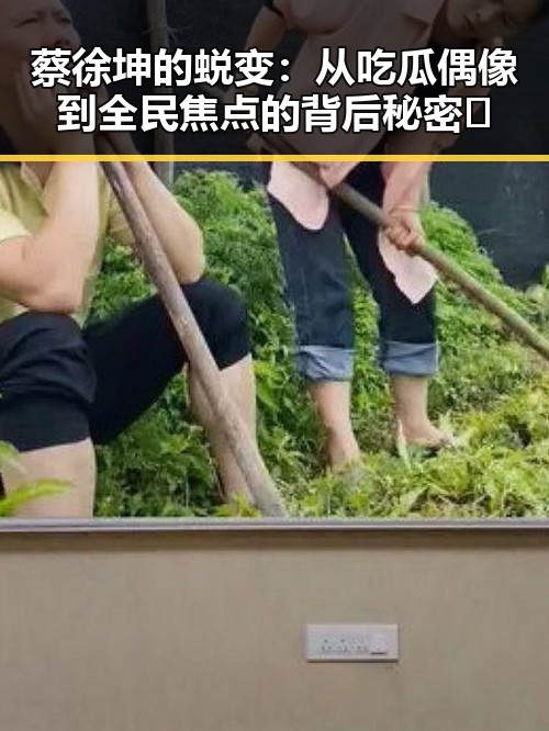蔡徐坤的蜕变：从吃瓜偶像到全民焦点的背后秘密🤫